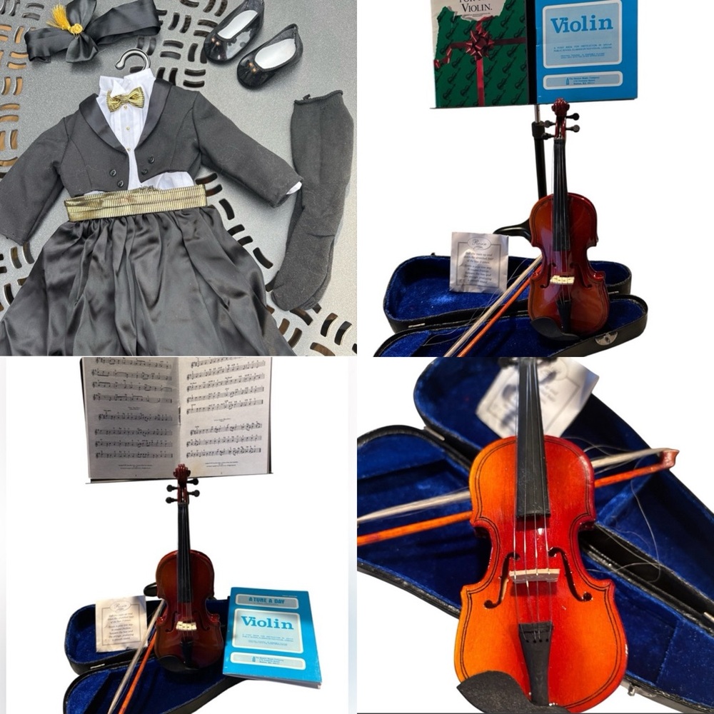 American Girl Violin Set and Recital Outfit